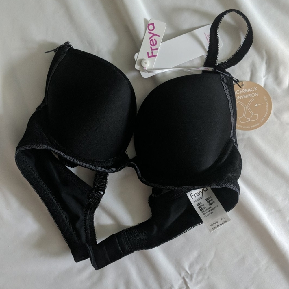 NWT Freya Deco Vibe Black Bra